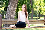 Ukrainian mail order bride Marina from Lugansk with light brown hair and green eye color - image 3