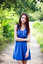 Ukrainian mail order bride Anna from Mykolayiv with light brown hair and blue eye color - image 4