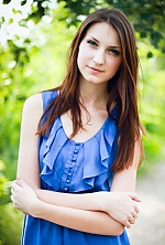 Ukrainian mail order bride Anna from Mykolayiv with light brown hair and blue eye color - image 5