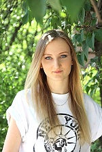 Ukrainian mail order bride Katya from Zaporozhye with blonde hair and green eye color - image 4