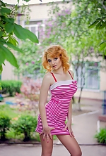 Ukrainian mail order bride Irina from Nikopol with auburn hair and blue eye color - image 4