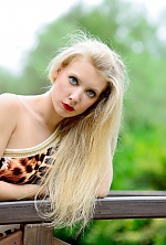 Ukrainian mail order bride Anastasiya from Cherkassy with blonde hair and blue eye color - image 5