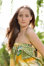Ukrainian mail order bride Kseniya from Nikolaev with light brown hair and green eye color - image 4