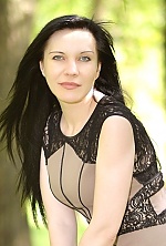 Ukrainian mail order bride Irina from Nikolaev with black hair and green eye color - image 7