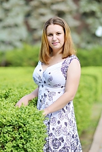 Ukrainian mail order bride Yana from Nikolaev with brunette hair and brown eye color - image 2