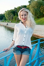 Ukrainian mail order bride Ella from Rovno with blonde hair and blue eye color - image 5