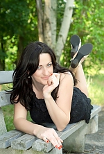 Ukrainian mail order bride Anna from Nikolaev with brunette hair and grey eye color - image 4