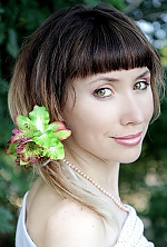 Ukrainian mail order bride Svetlana from Kherson with brunette hair and hazel eye color - image 5