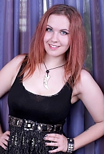 Ukrainian mail order bride Anastasia from Kharkov with red hair and green eye color - image 4