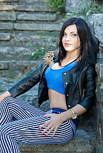 Ukrainian mail order bride Anna from Nikolaev with brunette hair and blue eye color - image 5