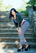 Ukrainian mail order bride Anna from Nikolaev with brunette hair and blue eye color - image 6