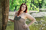 Ukrainian mail order bride Viktoria from Poltava with red hair and grey eye color - image 6