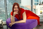 Ukrainian mail order bride Viktoria from Poltava with red hair and grey eye color - image 3