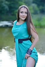 Ukrainian mail order bride Inna from Sumy with brunette hair and hazel eye color - image 2