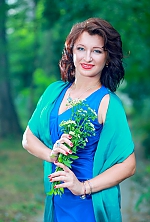 Ukrainian mail order bride Luydmila from Odessa with brunette hair and blue eye color - image 4