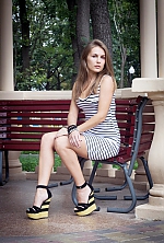 Ukrainian mail order bride Marina from Kharkiv with light brown hair and blue eye color - image 4