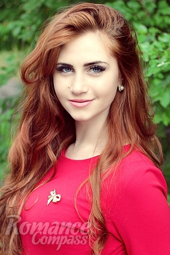 Ukrainian mail order bride Irina from Dnipro with light brown hair and blue eye color - image 1