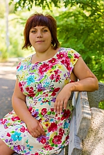 Ukrainian mail order bride Maruana from Novaya Odecca with light brown hair and green eye color - image 2