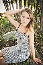Ukrainian mail order bride Anna from Cherkassy with light brown hair and green eye color - image 9