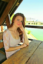 Ukrainian mail order bride Ilona from Cherkassy with auburn hair and hazel eye color - image 5