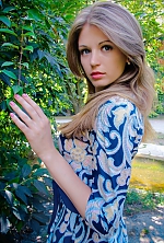 Ukrainian mail order bride Anastasia from Cherkassy with white grey hair and blue eye color - image 8
