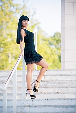 Ukrainian mail order bride Ekaterina from Odessa with black hair and blue eye color - image 4
