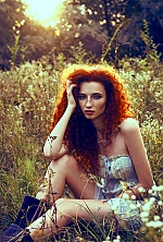 Ukrainian mail order bride Victoria from Kharkov with red hair and green eye color - image 7
