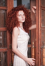 Ukrainian mail order bride Victoria from Kharkov with red hair and green eye color - image 4