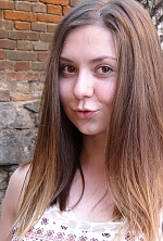 Ukrainian mail order bride Anastasia from Chornomorsk with light brown hair and black eye color - image 2