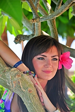 Ukrainian mail order bride Ekaterina from Odessa with brunette hair and black eye color - image 2
