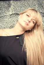 Ukrainian mail order bride Lyudmila from Kiev with blonde hair and grey eye color - image 2