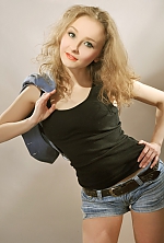 Ukrainian mail order bride Janina from Kiev with light brown hair and green eye color - image 2