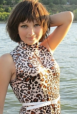 Ukrainian mail order bride Yulia from Nikolaev with brunette hair and green eye color - image 8