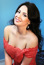 Ukrainian mail order bride Ruslana from Kostopil with brunette hair and blue eye color - image 2