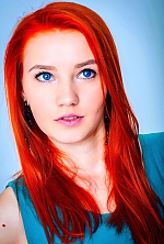 Ukrainian mail order bride Jana from Vinnitsa with red hair and blue eye color - image 4
