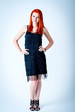 Ukrainian mail order bride Jana from Vinnitsa with red hair and blue eye color - image 2