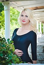 Ukrainian mail order bride Lera from Nikolaev with blonde hair and green eye color - image 12