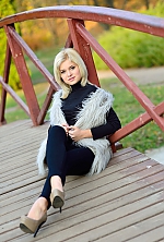 Ukrainian mail order bride Alyona from Cherkassy with blonde hair and blue eye color - image 5