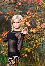 Ukrainian mail order bride Alyona from Cherkassy with blonde hair and blue eye color - image 3