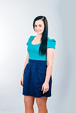 Ukrainian mail order bride Viktoria from Vinnitsa with black hair and green eye color - image 4