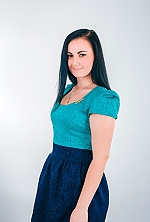 Ukrainian mail order bride Viktoria from Vinnitsa with black hair and green eye color - image 3