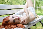 Ukrainian mail order bride Valeria from Zaporozhye with red hair and green eye color - image 5