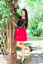 Ukrainian mail order bride Tanya from Odessa with black hair and brown eye color - image 2