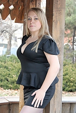 Ukrainian mail order bride Anna from Nikolaev with blonde hair and grey eye color - image 3