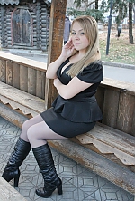Ukrainian mail order bride Anna from Nikolaev with blonde hair and grey eye color - image 2
