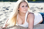 Ukrainian mail order bride Kristina from Kharkov with blonde hair and green eye color - image 6