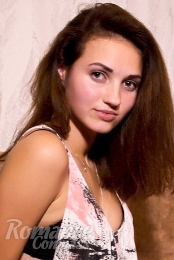 Ukrainian mail order bride Anna from Nikolaev with light brown hair and green eye color - image 1