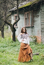 Ukrainian mail order bride Olga from Uzhgorod with brunette hair and green eye color - image 3