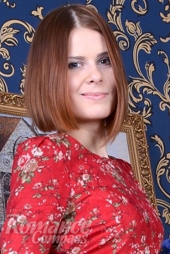 Ukrainian mail order bride Anna from Odessa with light brown hair and hazel eye color - image 1