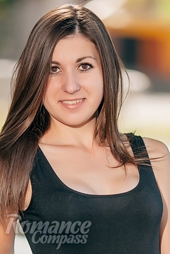 Ukrainian mail order bride Ekaterina from Nikolaev with light brown hair and brown eye color - image 1